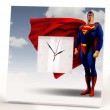 Часы с изображением Superman